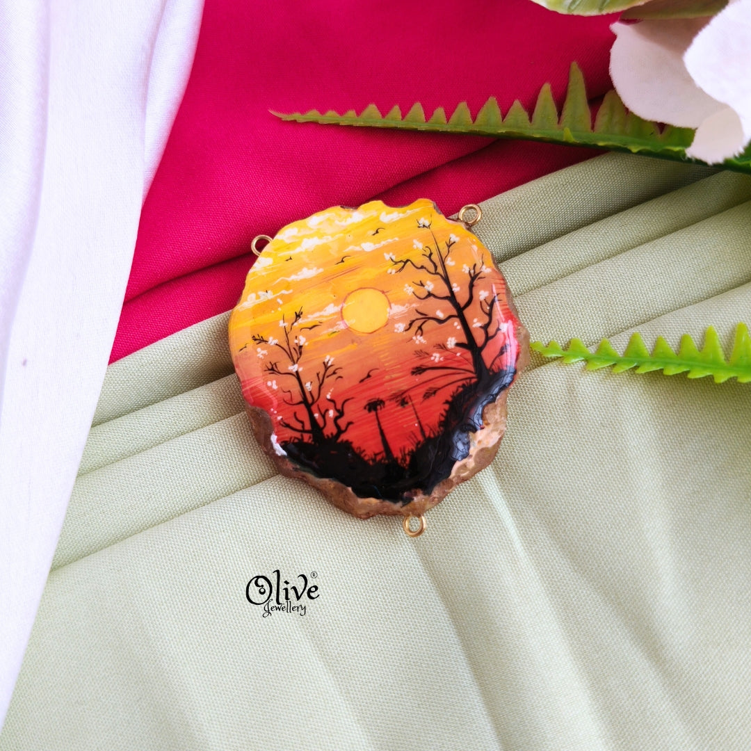 Natural Stone Pendant-709