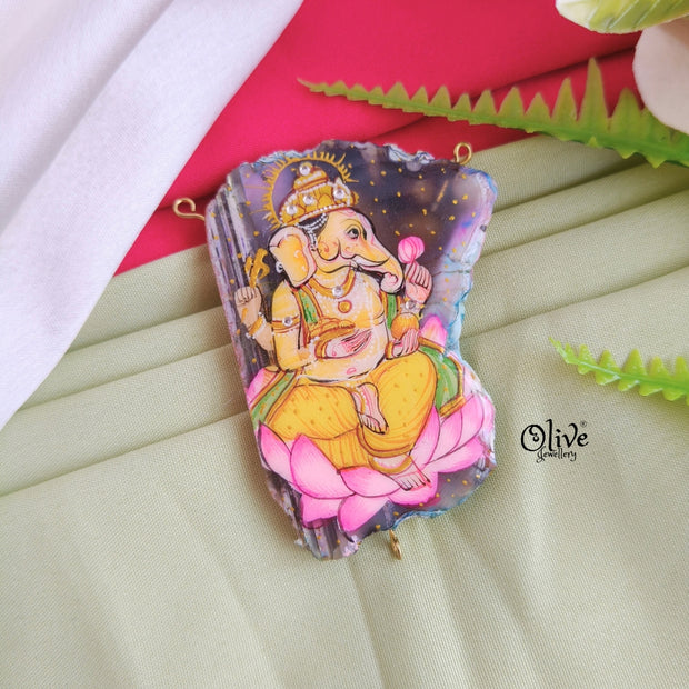 Natural Stone Pendant-717