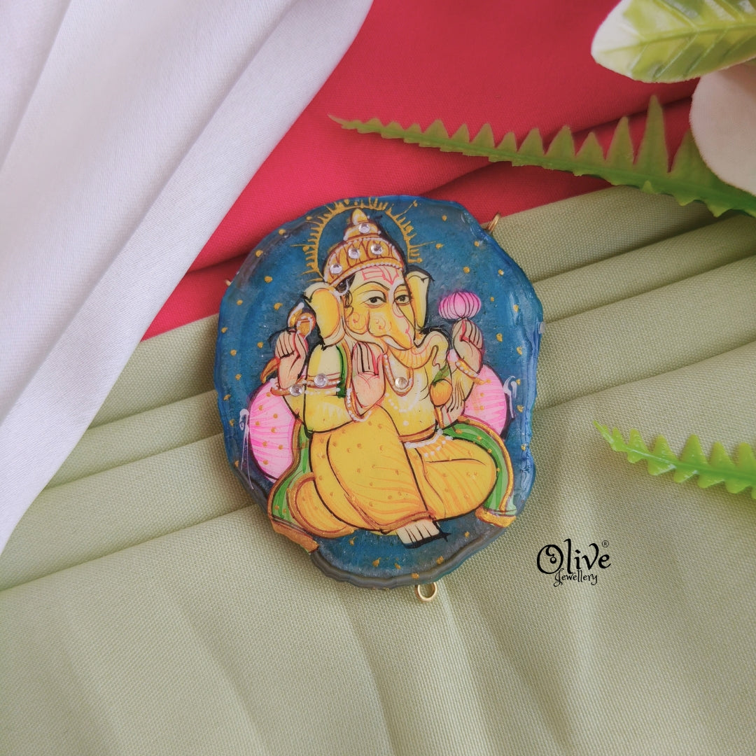 Natural Stone Pendant-719