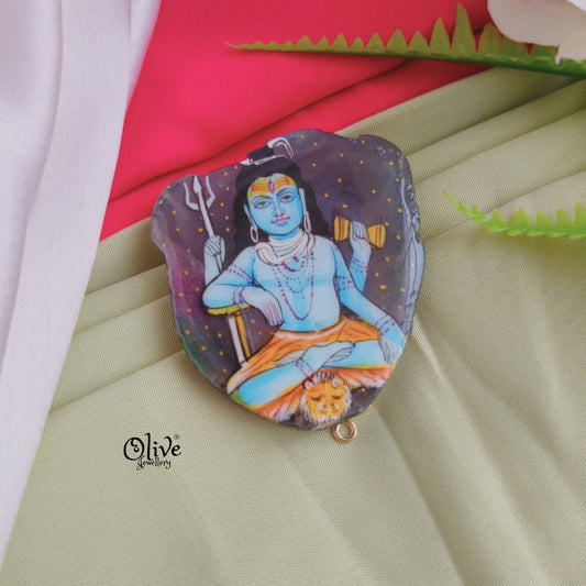 Natural Stone Pendant-726