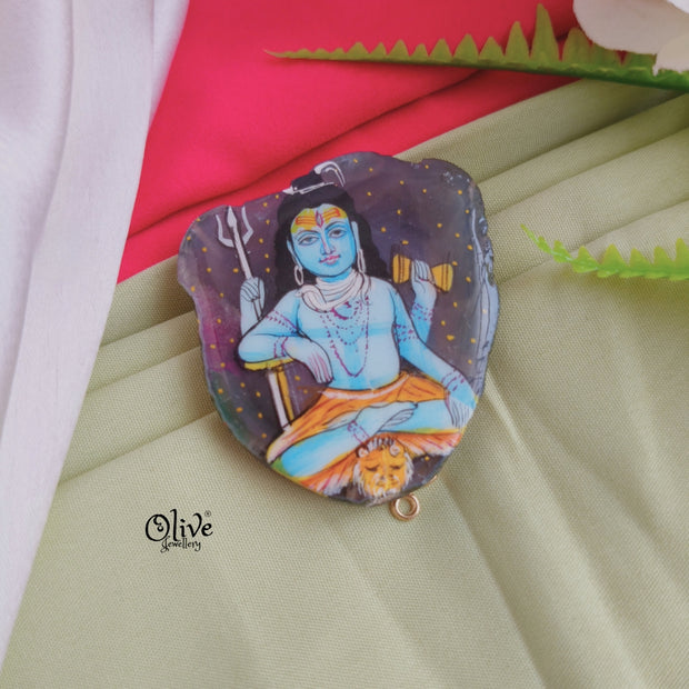 Natural Stone Pendant-726