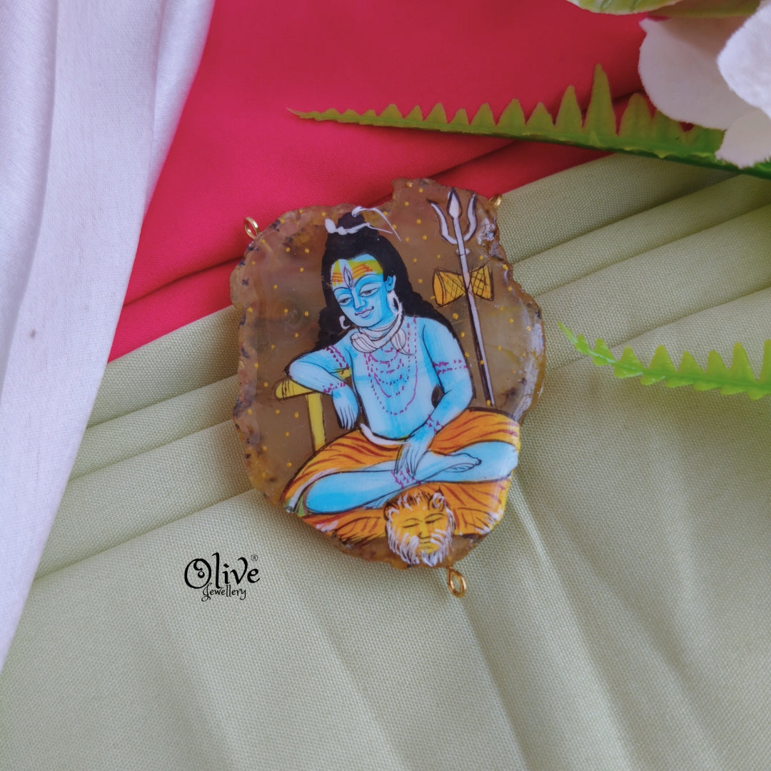 Natural Stone Pendant-728