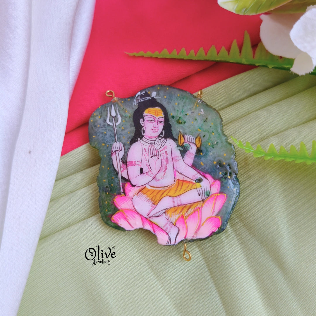 Natural Stone Pendant-729