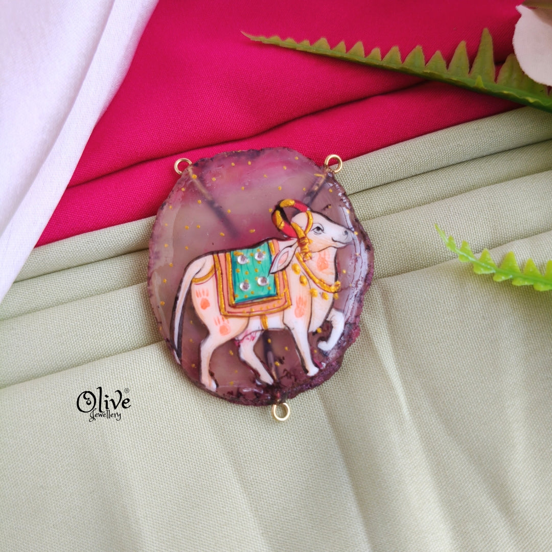 Natural Stone Pendant-744
