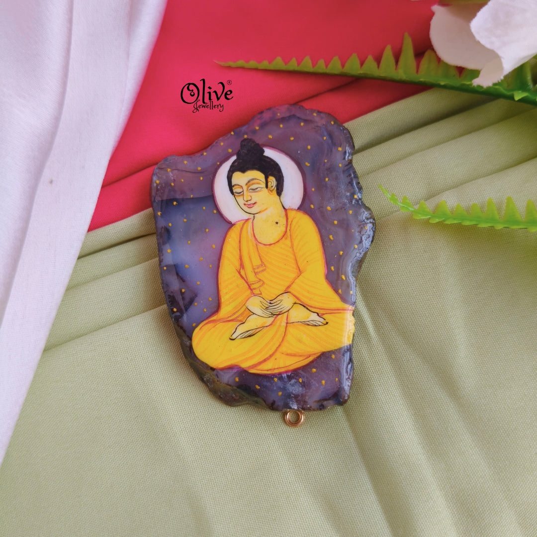 Natural Stone Pendant-762