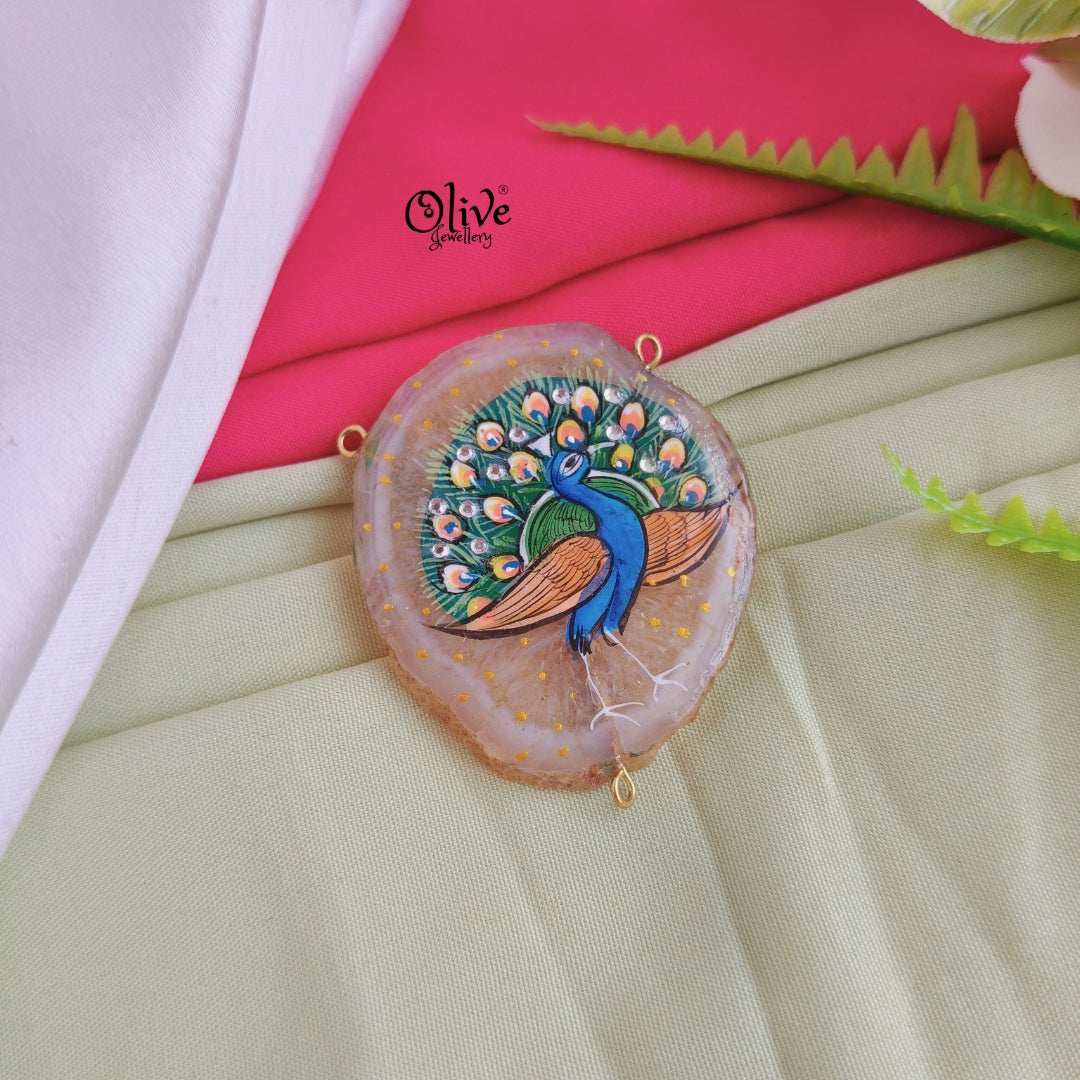 Natural Stone Pendant-766