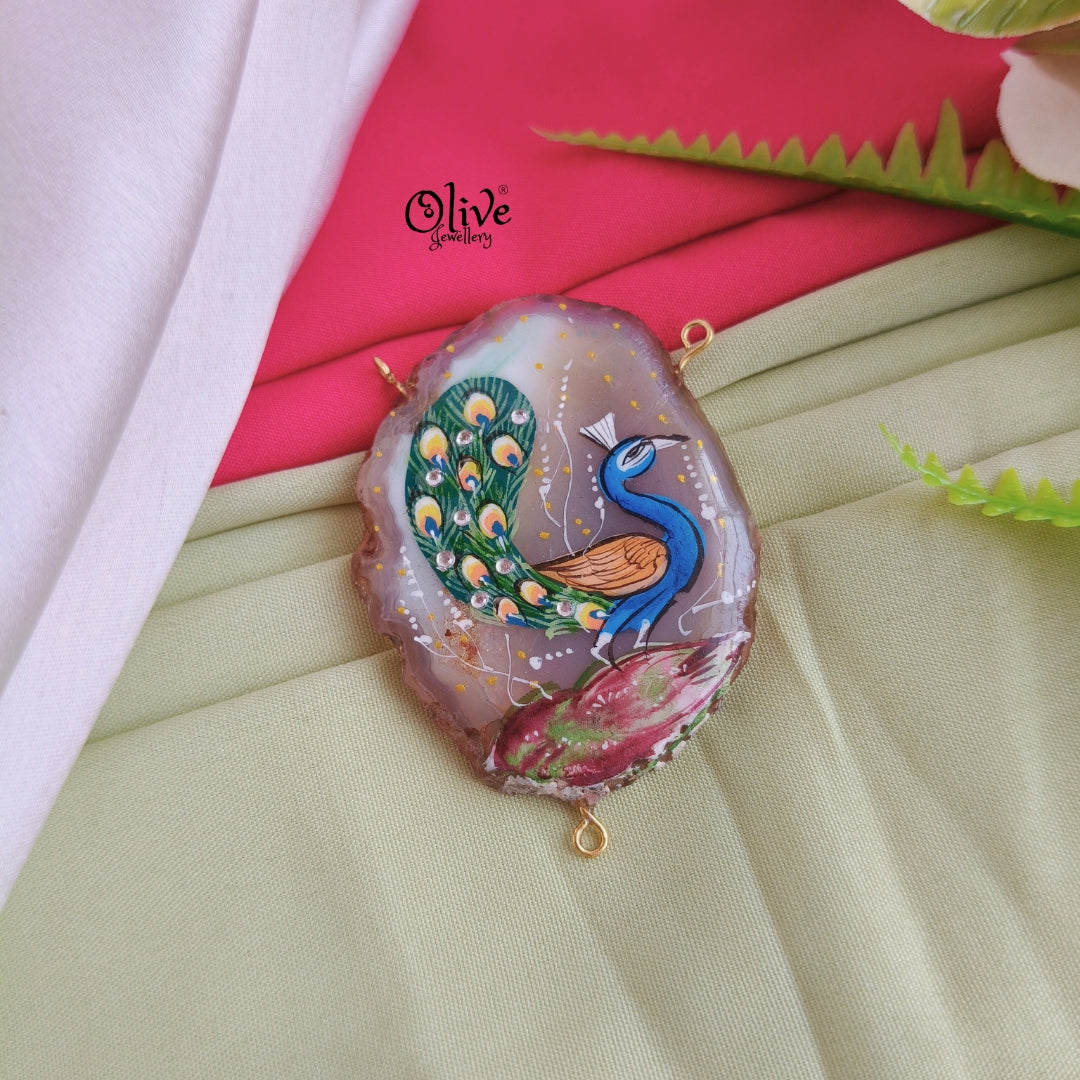 Natural Stone Pendant-767