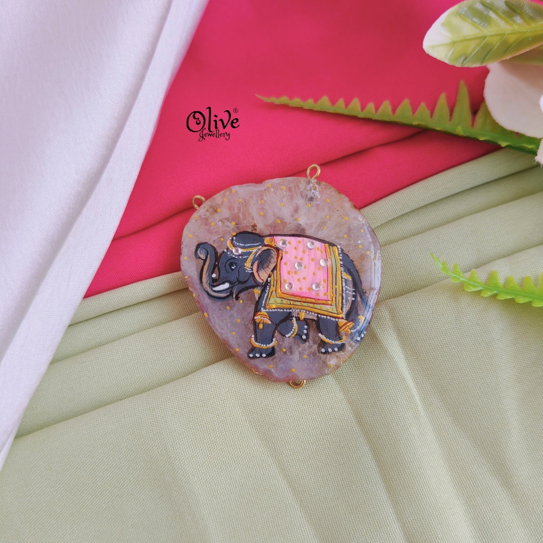 Natural Stone Pendant-773