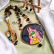 Natural Stone Tanjore Pendant-812