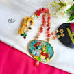 Natural Stone Tanjore Pendant-847