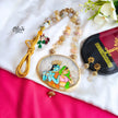 Natural Stone Tanjore Pendant-861