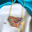 Natural Stone Tanjore Pendant-881