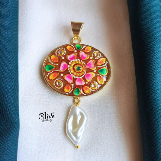 Natural Stone Pendant-885