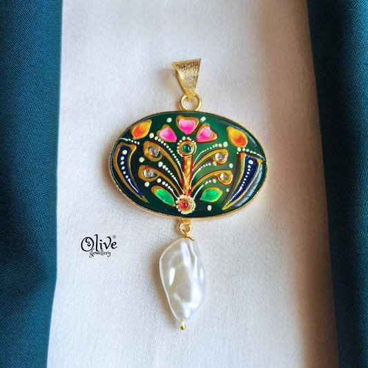 Natural Stone Pendant-895