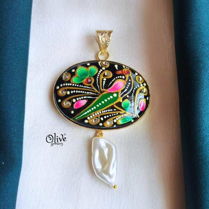 Natural Stone Pendant-896