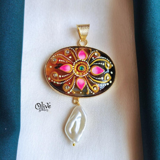 Natural Stone Pendant-898