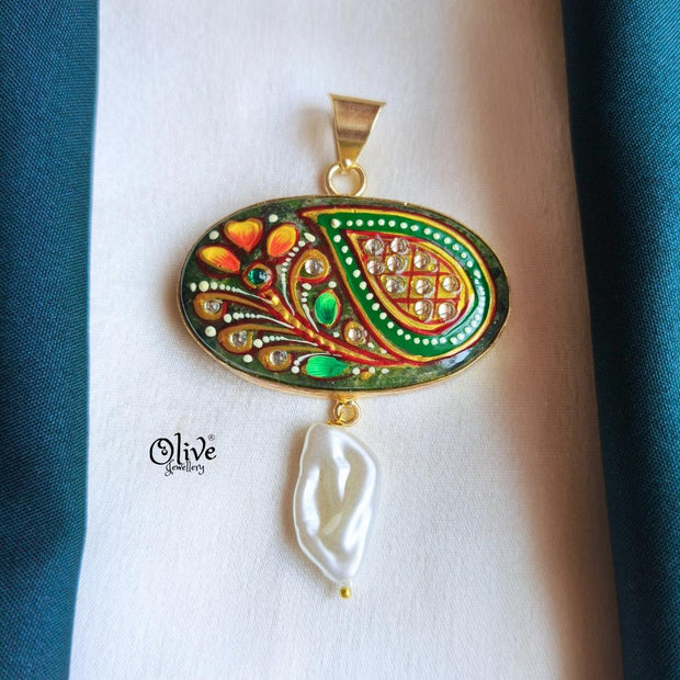 Natural Stone Pendant-900
