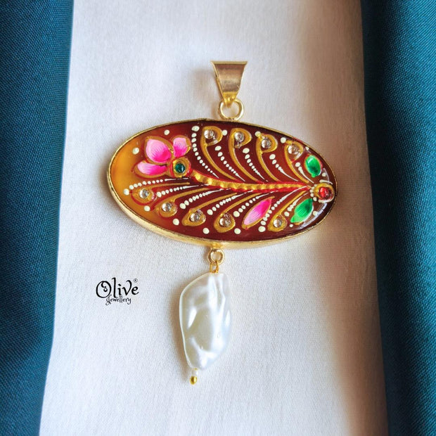Natural Stone Pendant-902