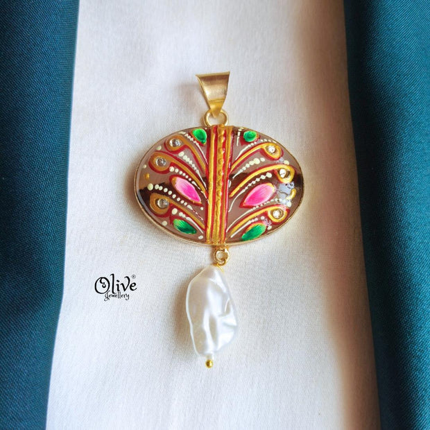 Natural Stone Pendant-903