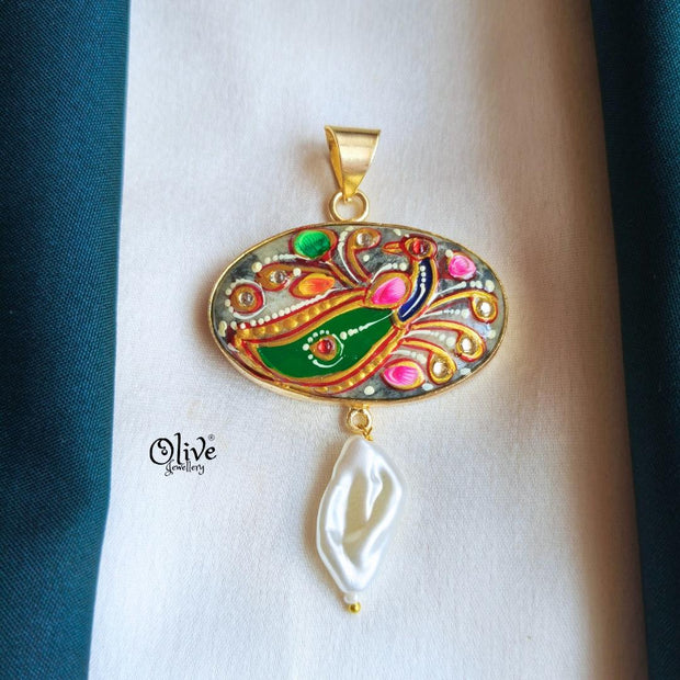 Natural Stone Pendant-904