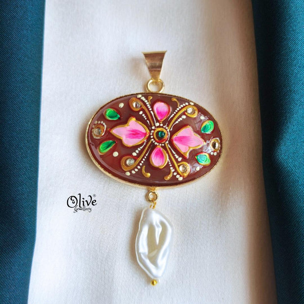 Natural Stone Pendant-905