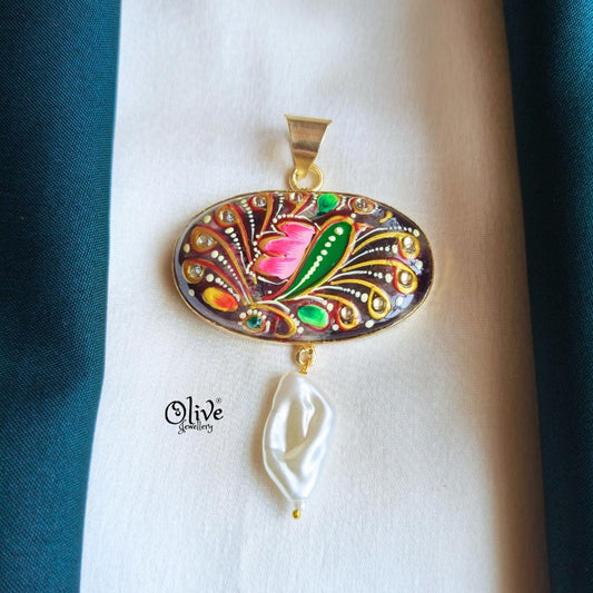 Natural Stone Pendant-907