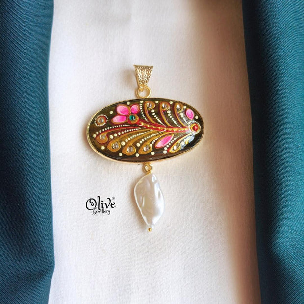 Natural Stone Pendant-908