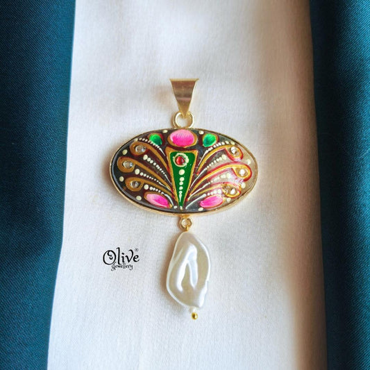Natural Stone Pendant-909