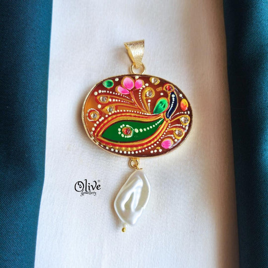 Natural Stone Pendant-910