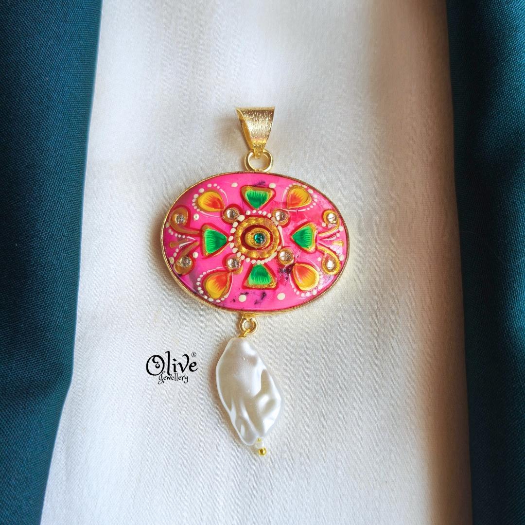 Natural Stone Pendant-911