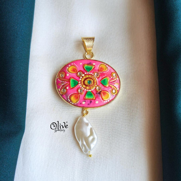 Natural Stone Pendant-911