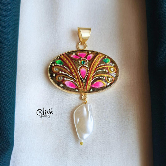 Natural Stone Pendant-912
