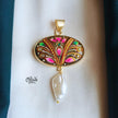 Natural Stone Pendant-912