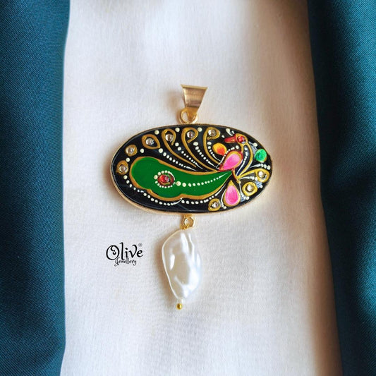 Natural Stone Pendant-914