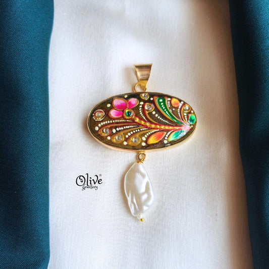 Natural Stone Pendant-917