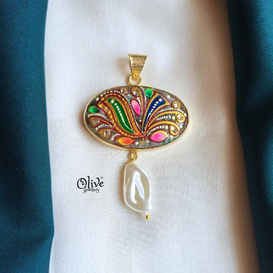 Natural Stone Pendant-918