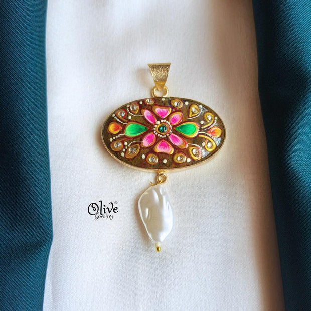Natural Stone Pendant-921