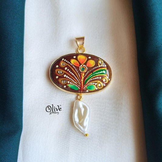 Natural Stone Pendant-924