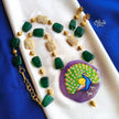 Natural Stone Tumble Beads Neckset-939