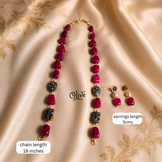 Tumbles Beads Chain-978