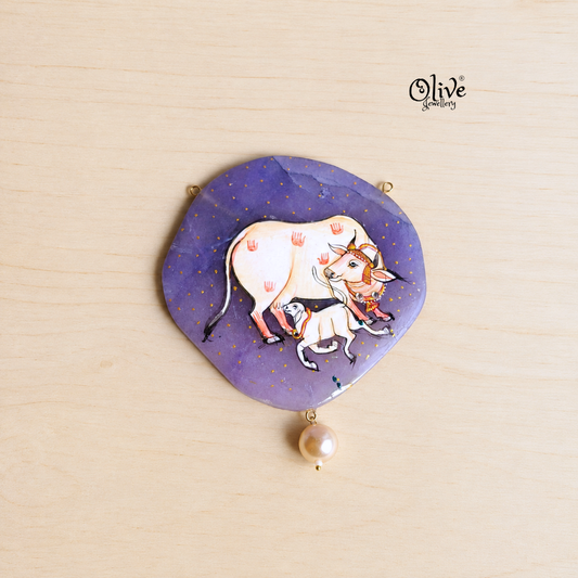 Natural Stone Pendant-982