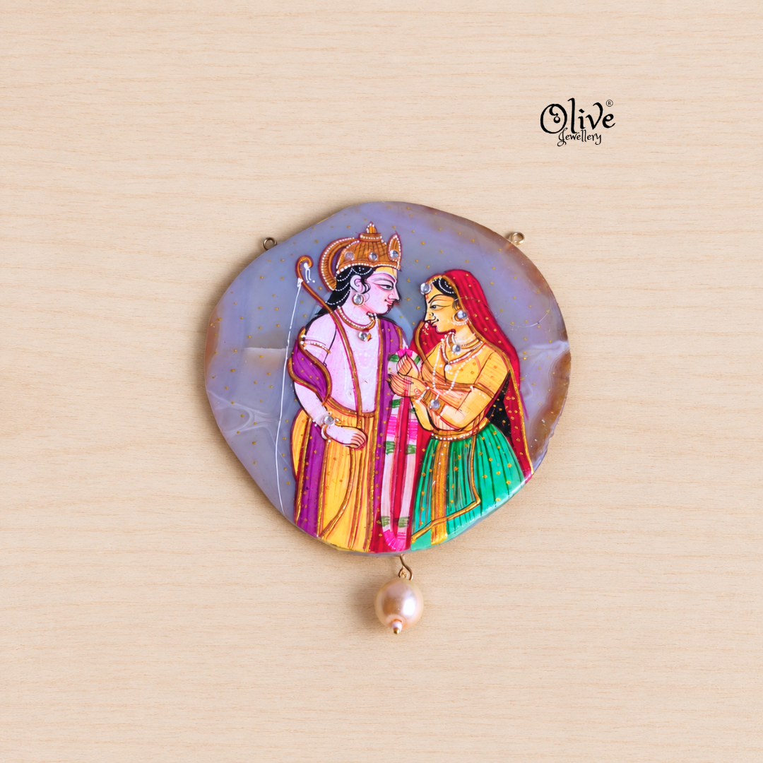 Natural Stone Pendant-985