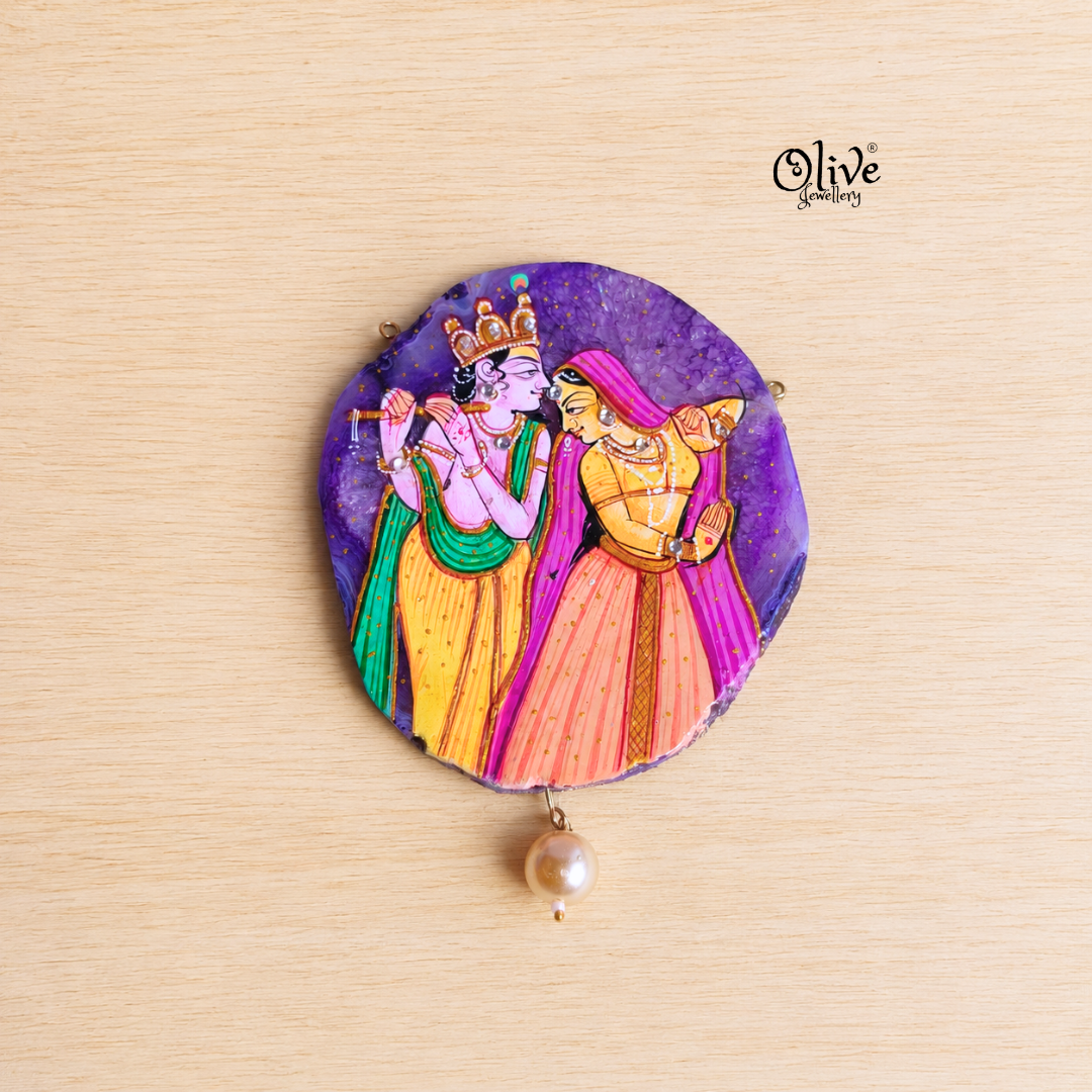 Natural Stone Pendant-986