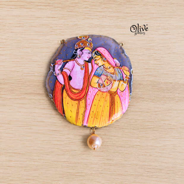 Natural Stone Pendant-988