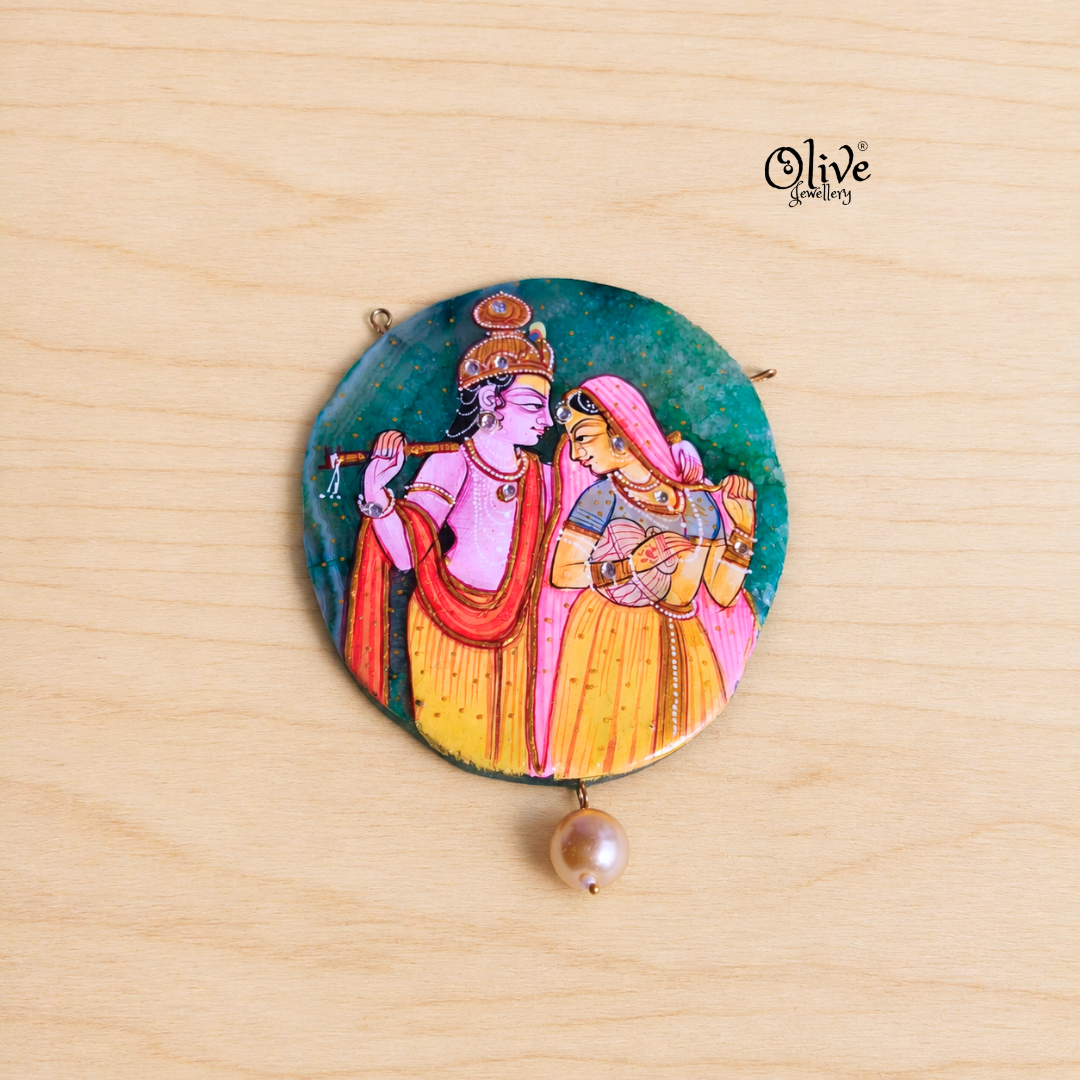 Natural Stone Pendant-989