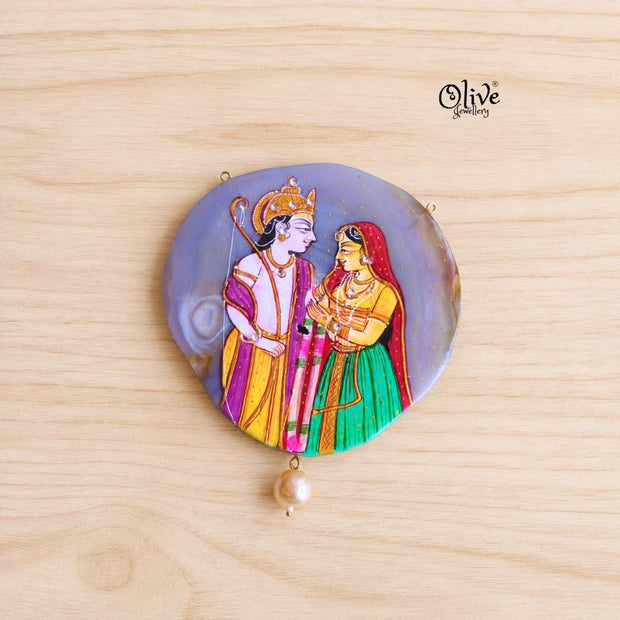Natural Stone Pendant-992