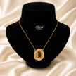 Gem Stone Collection Pendent - Collet Fitting - with Pearls - 26