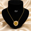 Gem Stone Collection Pendent - Collet Fitting - with Pearls - 26