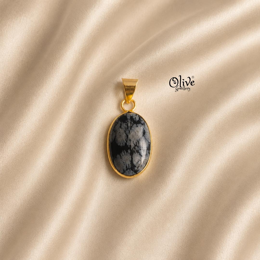 Natural Stone Small Pendant-1015
