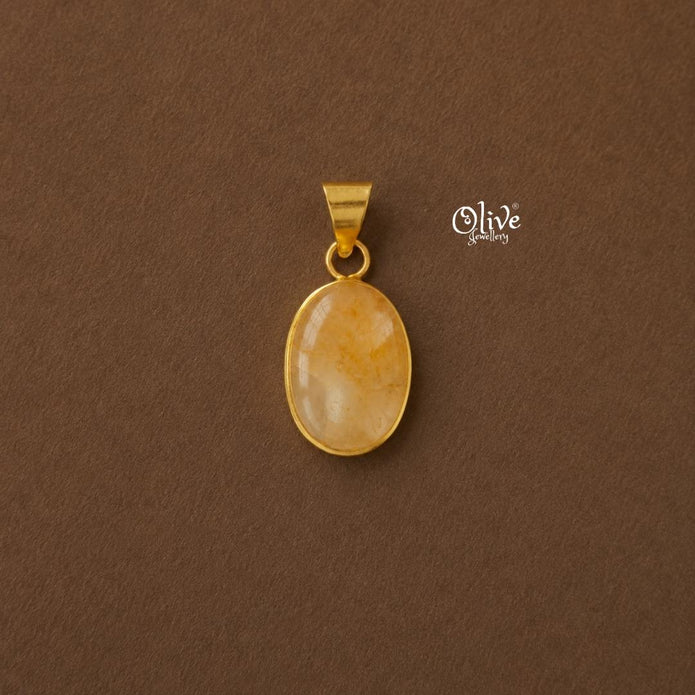 Natural Stone Small Pendant-1018